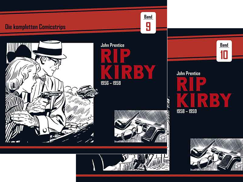 Rip Kirby 9 & 10